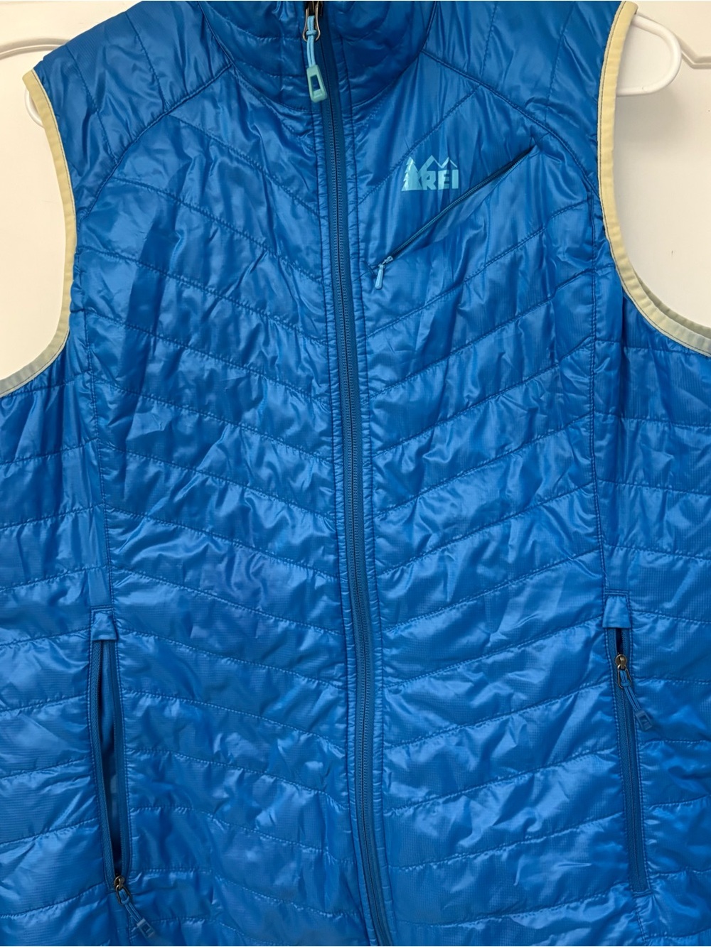REI Bright Blue Quilted Kids' Lightweight Vest